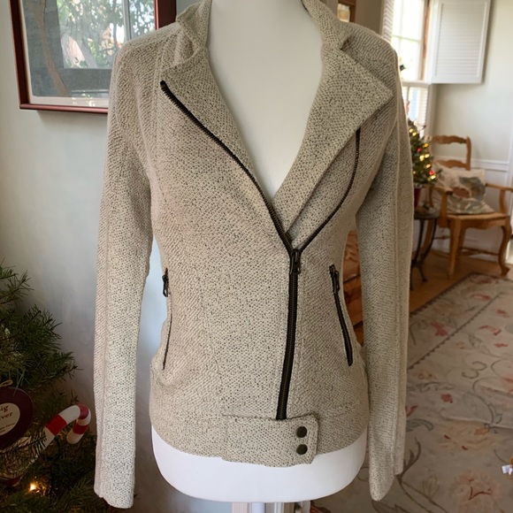 Lucky Brand White Textured Blazer - Picture 5 of 6